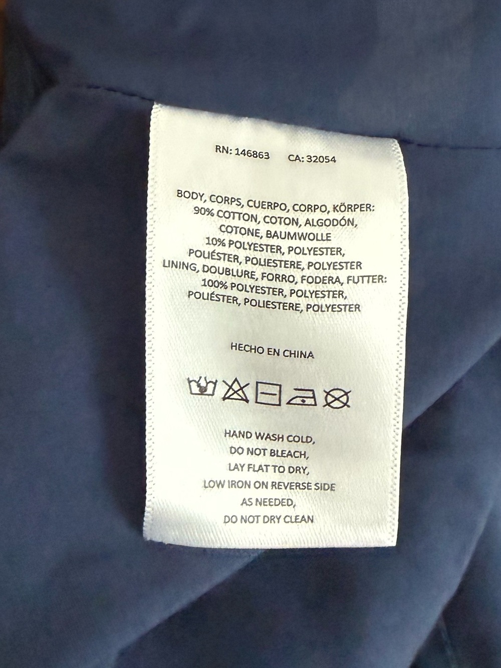Mare Mare Chambray Ruffle Yoke Midi Skirt Blue Cotton Blend XS - Picture 5 of 6